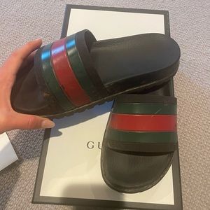 Gucci Slides with Original Box